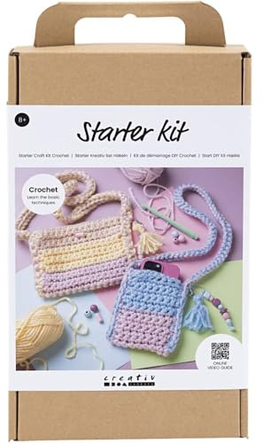 Creativ DIY Kit Einweihungshaken – Telefontasche und Tasche – 2 Stück