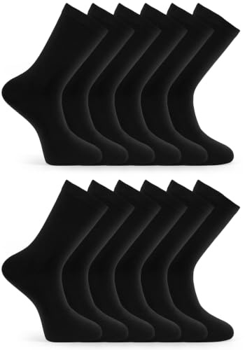 Basic Treasure Lot de 20 Paires Chaussettes Homme, Coton Respirant | Coutures plates, OEKO-TEX, bords souples, tenue flexible, confort sans pression