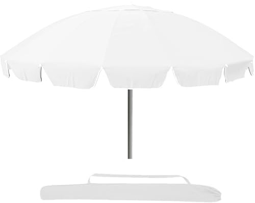 Marvin Ombrellone da Spiaggia Sunbeach Antivento Inclinabile con Borsa Portatile Mare Giardino 220cm e Palo in Alluminio