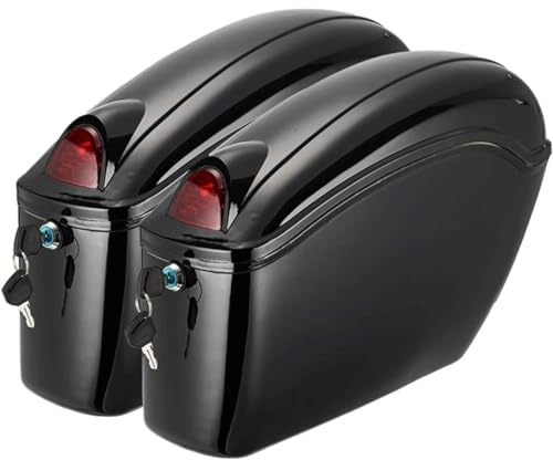 OZLMBERN Motorrad-Kofferraum, Motorrad-Seitenbox, elektrisches Motorrad, Hängebox, Werkzeugkasten, Motorrad-Seitenbox, Seitenbox