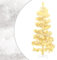 qohoio Albero di Natale a Spirale con Base e LED Bianco 180 cm PVC,Arredo,Decorazioni Natalizie,Alberi di Natale-344654