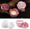 Molde de caja de rosas 3D con tapa, moldes de silicona en forma de flor, molde de velas para bricolaje, organizador de joyas, molde de fundición de resina epoxi, molde para manualidades, para