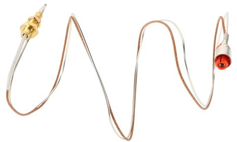 KOMBIUDA Termocoppia Sostituibile Per Ceppi Di Gas Compatibilità Universale Sensore Termocoppia Per Braciere Dispositivo Di Sicurezza Per Fornello A Gas 70 Cm Corto
