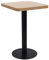 UJCHVHN Home Garden Bistrotisch Hellbraun 50x50cm MDF