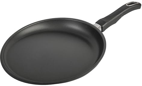 Gastrolux Crepera, 28 cm, sartén para crepes, todo fuego e inducción, revestimiento antiadherente Biotan Plus, mango extraíble, irrompible, 17628A