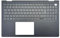 Compatible With Dell Vostro 15 3520 Palmrest UK Keyboard Palm Rest Top Case Upper Top Cover Black