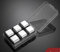Piedras de Acero Inoxidable para Whisky, Cubitos de Hielo de Metal, Piedras Congelados de Whisky, Piedras de Refrigeración Reutilizables, Piedra de Enfriamiento, Juego de Cubos de Hielo de Metal (6)