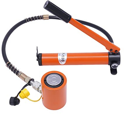 BSC-20+CP-180 Kit de pompe hydraulique manuelle, convient pour cylindre hydraulique de 20 tonnes, vérin de levage portable pour l'industrie de l'ingénierie mécanique