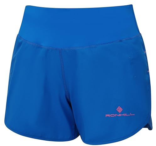Ronhill Running, Wmn's Tech 4.5 Short, ClassicBlue/Exuberance, 10
