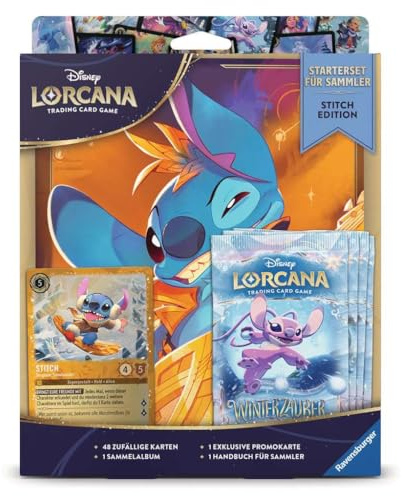 Disney Lorcana TCG: Starterset für Sammler - Stitch Edition (Deutsch)