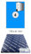400 Ordnerrücken-Etiketten 192 x 61 mm BLAU selbstklebend auf DIN A4 Bögen (1x4 Etiketten) - 100 Blatt Pack - Universell für Laser/Inkjet/Kopierer einsetzbar - 192x61mm 4-teilig