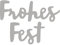 RAYHER Stanzschablone Set-Frohes Fest, Diverse, Grau, 1 x 1 x 0.02 cm