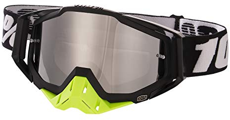 Carolilly Motorradbrille Retro Brille Motorrad Winddichte Brille Fahrradbrille Herren Motocross Brille Schwarz Skibrille Herren (J, Einheitsgröße)