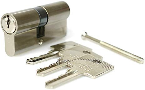 Zylinderschloss Profilzylinder Schließzylinder Türschloss inkl. 3 Schlüsseln - 30 x 40 mm