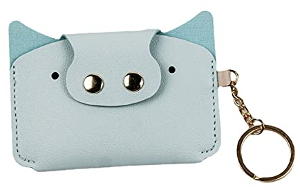 STERCULIA Pillendose zur Geburt, PU-Leder, Hellblau