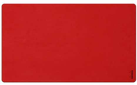 Rhodia 194246C - Schreibunterlage Rhodiarama 60x35 cm, flexibel, aus Kunstleder, ideal für Home Office, 1 Stück, Klatschrot