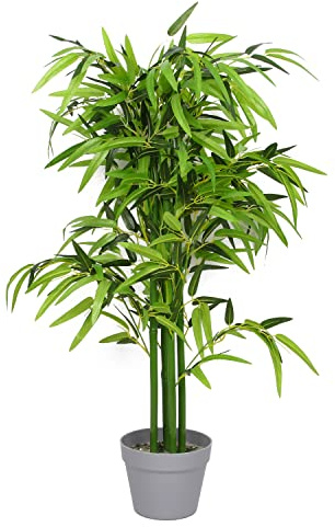 BPIL Artificial Trees Outdoors Fake Bamboo Trees with Natural Cane (1)