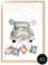 myDreamwork Premium - Inkl. Rahmen - Hochzeitsgeschenke für Brautpaar | Geldgeschenk Hochzeit – Kreatives Hochzeitsgeschenk | Just Married Auto | Stilvolles Geschenk