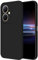 HONLEN Hülle für vivo V29 Lite 5G / vivo Y78+ Schutzhülle Case, (6.78 Inches) Liquid TPU Silicone Handyhülle mit Fallschutz Silikon Cover Schwarz