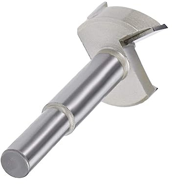 MACHSWON Forstner Drill Bits Tungsten Carbide Wood Hole Saw Opener Drill Bit 35mm,Woodworking Drilling Boring Bit Cutter