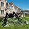 AMLOOPH Halloween Deko Outdoor Garten Gruselig Spinnennetz Groß Set, Spinnennetz Halloween Dekoration 5m + Riesen Halloween Spinne 1.5m +Mini Spinne + Spinnenweben Deko Halloween Party Horror Draußen