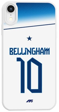 MYCASEFC Coque Football Jude Bellingham Angleterre Samsung Galaxy A12 5G. Housse de Football pour Smartphone pour Les Fans de Football - Idée Cadeau - Design de qualité supérieure.