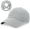 outfit spring Baseball Cap Damen Kappe Sommer Basecap Pferdeschwanz, Verstellbar Frauen Ponytail Cap Baseballmütze Mesh Atmungsaktiv Sonnenhut Freizeit Kappe mit Zopfloch Outdoor Sports Kreuz Grau