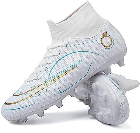 Fußballschuhe Herren Madame Großer Junge Football Shoes High Top Fußball Schuhe Jugendliche Fussball Schuhe Turf Football Boots Professionelle Sportliche Athletics Fußballschuhe