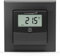 Homematic IP Smart Home Temperatur- und Luftfeuchtigkeitssensor mit Display – innen, anthrazit, steuert Heizkörper/Fußbodenheizung per App, Alexa, Temperaturmessung, Energie sparen, 160551A0