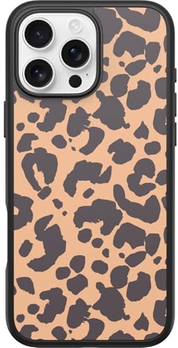 OtterBox Symmetry Series MagSafe Case for iPhone 16 Pro Max, Shockproof, Drop proof, Protective Thin Case, 3x Tested to Military Standard, Animal Print