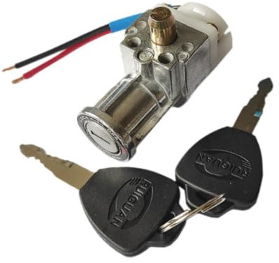 Aymzbd E-bike Battery Lock with Key Switch for Heavy-duty Ignition on/off Functionality