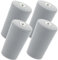 MUSISALY 4piezas Topes para Limitadores De Rodillo Reutilizables Accesorios para Ventanas Fáciles De Instalar Resistentes y Prácticos
