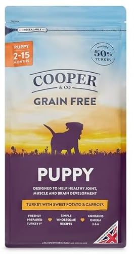 Cooper & Co Puppy Turkey with Sweet Potato and Carrots For Dogs 10kg