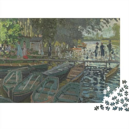 Claude Monet Jigsaw Puzzles for Adults 1000 Piece Jigsaw Puzzles for Adults Jigsaws 1000 Pieces Challenging Game A Great Gift for All Ages