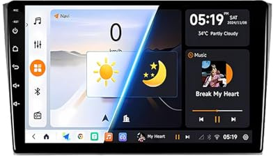 Mazda CX-9 2006-2016 2 Din Android 14 Car Stereo, 9 Touchscreen, Bluetooth, Voice Control, CarPlay, Wi-Fi, Steering Wheel Control, USB, GPS - Car Radio Upgrade