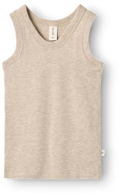 Dilling Baby Tanktop aus 93% Bio-Baumwolle & 7% Elastan – Weich, Atmungsaktiv & Dehnbar – Hautfreundliches Unterhemd für Alltag & Schlaf