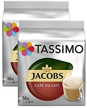 Tassimo JACOBS café au lait classico 2er Pack