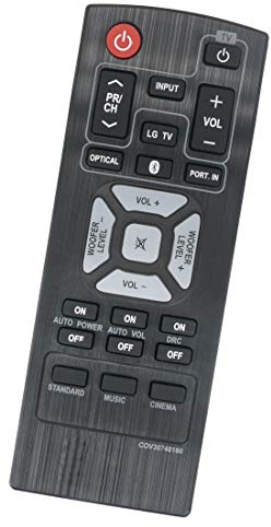 ALLIMITY COV30748160 Remote Control Replacement for LG Soundbar S24A1W NB2540 S24A1-W NB2540A NB2540-A