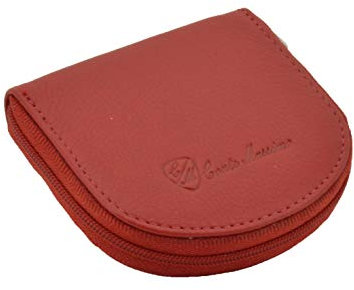 Conte Massimo Porte-Monnaie à Talon, Porte-Euros pour Homme, en Cuir véritable