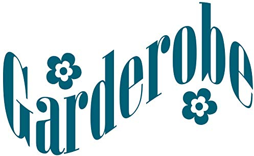 wall-refine WS-00749 | Garderobe | 72 x 45 cm, Petrol/bahamablue, seidenmatt, Wandtattoo Wandaufkleber in Premium Qualität, Wanddeko Deko Flur Diele Wand Eingang Dekoration