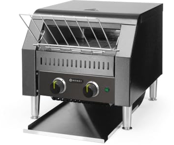 HENDI Tostapane a nastro doppio, Nero, 230V/2240W, 418x368x(H)387mm