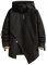 GURUNVANI Herren Kapuzenjacke Windbreaker Jacke Reißverschluss Patchwork Hoodie Anorak, Jk1617black, L