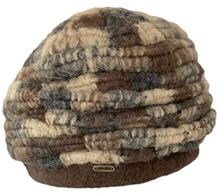 McBurn Mütze Slouch Zoja Winterhut Damenhut (braun)