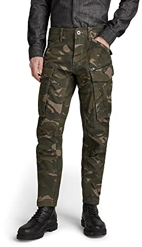 G-Star Men's Rovic Regular Tapered Pants, Multicolour (turf woodland camo D02190-D223-D435), 31W / 30L