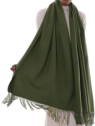 Schal Grün Stola Festlich Fur Abendkleid Pashmina Schals Tücher für Damen Winter
