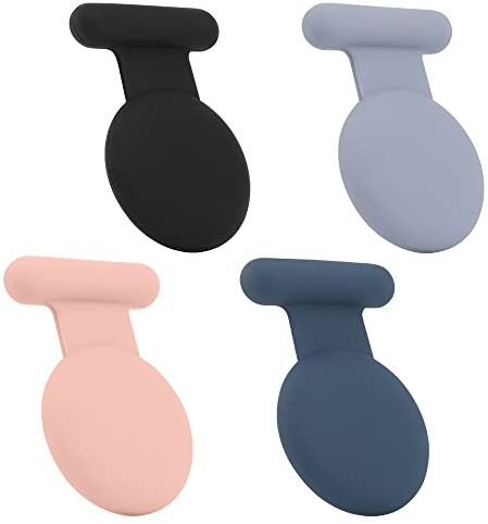 Traqueur GPS caché Airtag, Airtag pour Enfants, Personnes âgées, Animaux de Compagnie, vêtements, Plus sûr Que la Montre Airtag. (Pro,Noir&Bleu&Gris&Rose)