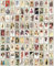 100 Vintage Postkarten - Mode und Frauen Fotokarten - 100 echte, digital überarbeitete Fotos