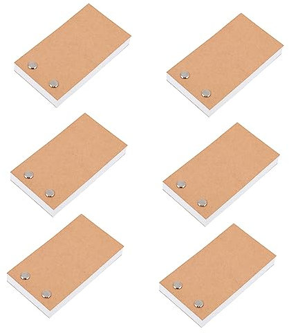 TOYANDONA 6pièces Bloc-notes De Dessin Portable à Dessin Pratique Pour Animation Et Croquis Carnet Souple Pour Maison Et École