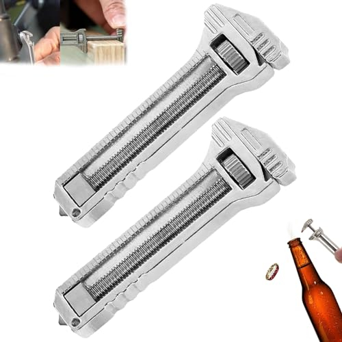 Compact Titanium Multitool,mini Multitool Wrench,mini Llave Multiherramienta,multiherramienta Compacta De Titanio,Llave Multifuncional Mini, Llave Multifuncional Compacta De Aleación De Titanio