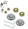 TTXSDYD 8PCS Grass Trimmer Brush Cutter Fixing Kit, With Hexagon Socket Screws, Strimmer Grass Trimmer Head Adapter Attachment Nut Kit for Lawn Mower Trimmer Brush Cutte